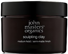 Парфумерія, косметика Моделювальна глина з матувальним ефектом - John Masters Organics Sculpting Clay Medium Hold Matte Finish