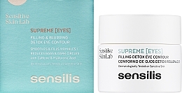 Регенерувальний нічний засіб для очей - Sensilis Supreme Renewal Detox Eye — фото N2