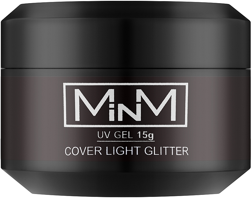 Гель камуфлирующий - M-in-M Gel Cover Light Glitter — фото N2