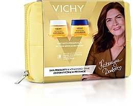 Парфумерія, косметика Набор по уходу за лицом - Vichy Neovadiol (d/cr/50ml + n/cr/50ml + pouch)