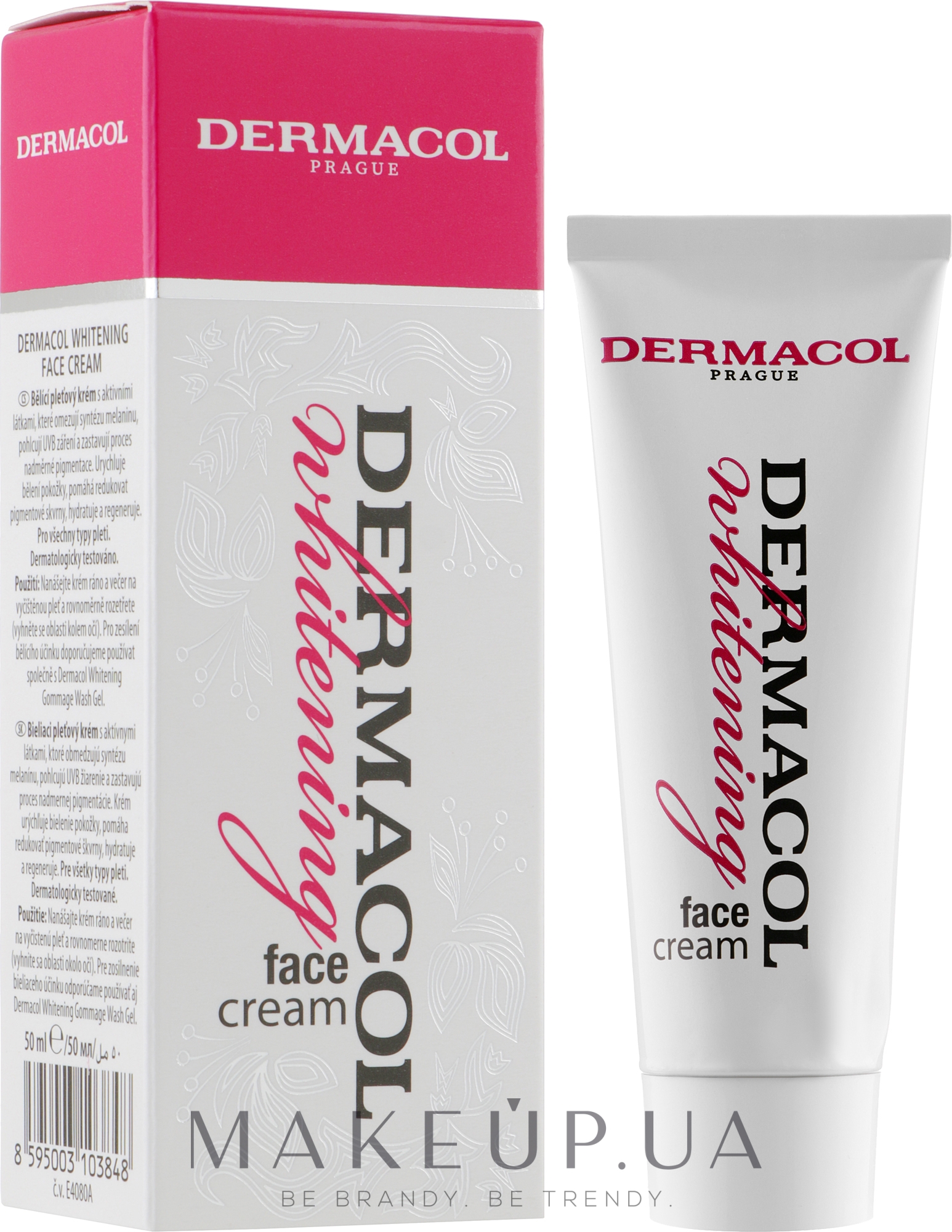 Освітлюючий крем для обличчя - Dermacol Whitening Face Cream — фото 50ml