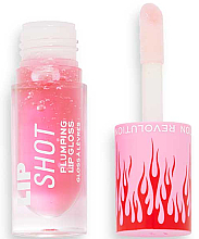 Духи, Парфюмерия, косметика Блеск для губ - Makeup Revolution Hot Shot Lip Flame Plumping Gloss 