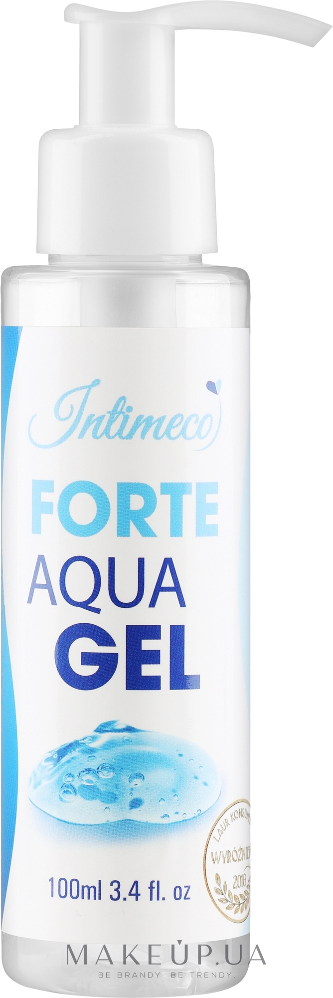 Гель-змазка на водній основі - Intimeco Aqua Forte Gel — фото 100ml