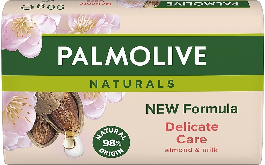 Твердое мыло "Миндаль и Молочко" увлажняющее - Palmolive Naturals — фото N6