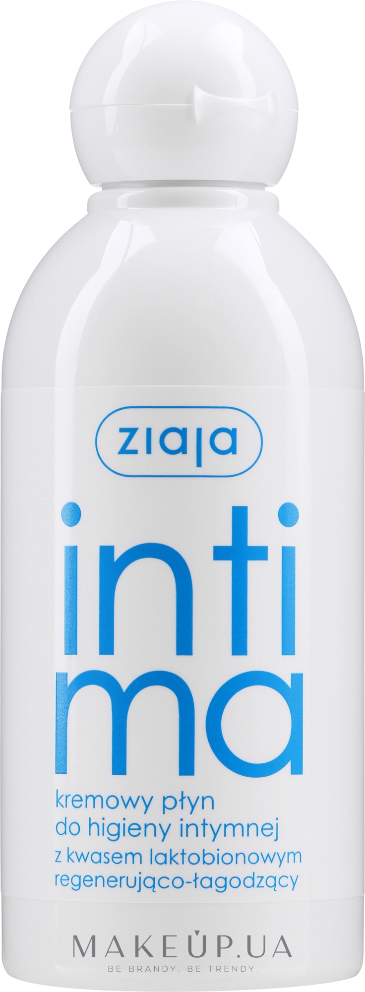 Кремовая жидкость для интимной гигиены с лактобионовой кислотой - Ziaja Intima — фото 200ml