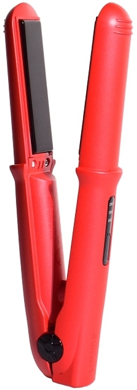 Бездротовий випрямляч для волосся, червоний - Beter Hair Straightener & Curling Red — фото N1