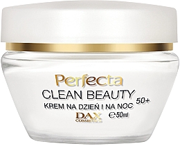 Крем для обличчя проти зморщок 50+ - Perfecta Clean Beauty Face Cream — фото N1