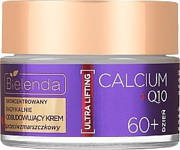 Парфумерія, косметика Інтенсивно відновлювальний крем проти зморщок 60+ - Bielenda Calcium + Q10 *