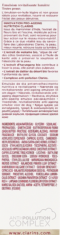 УЦЕНКА Эмульсия для лица - Clarins Nutri-Lumière Jour Nourishing Rejuvenating Day Emulsion * — фото N3