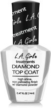 Духи, Парфюмерия, косметика Финишное покрытие для ногтей - L.A. Girl Nail Treatment Dimond Top Coat