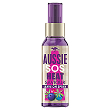 Незмивний спрей для волосся - Aussie Sos Hear Saviour Leave on Spray — фото N1