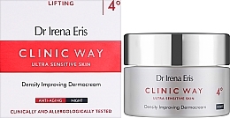 Ночной крем «Пептидный Лифтинг» - Dr Irena Eris Clinic Way 4 Density Improving Dermocream — фото N2