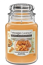 Ароматична свічка у банці - Yankee Candle Home Inspiration Caramel Crunch — фото N1