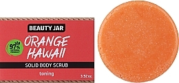 Парфумерія, косметика Твердий скраб для тіла - Beauty Jar Orange Hawaii Solid Body Scrub