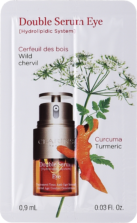 Набір - Clarins Double Serum & Extra-Firming Collection Set (ser/50ml + cr/2x15ml + eye/ser/0.9ml + bag) — фото N3