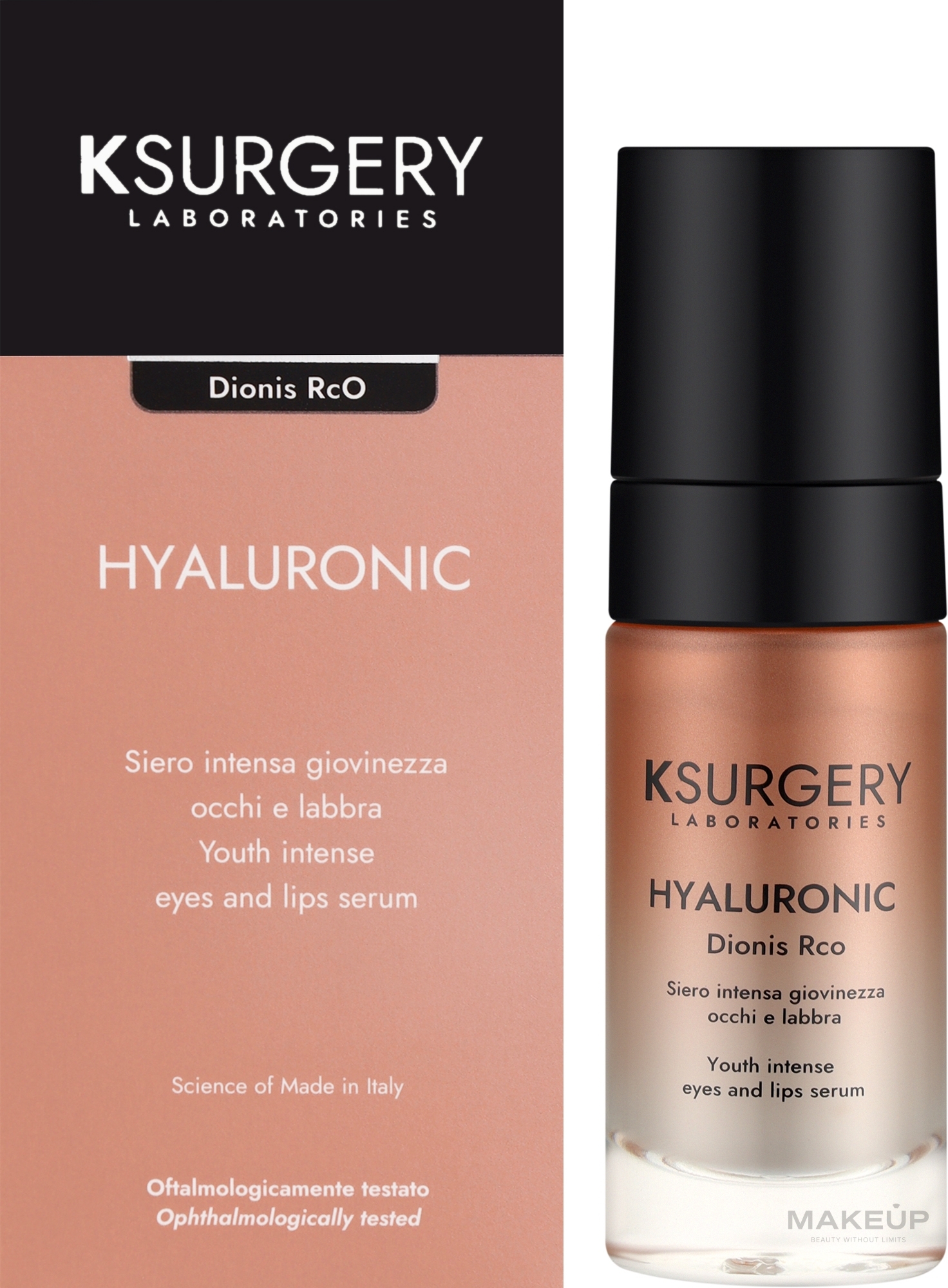 Сироватка для шкіри навколо очей і губ - K-Surgery Hyaluronic Dionis Rco — фото 15ml