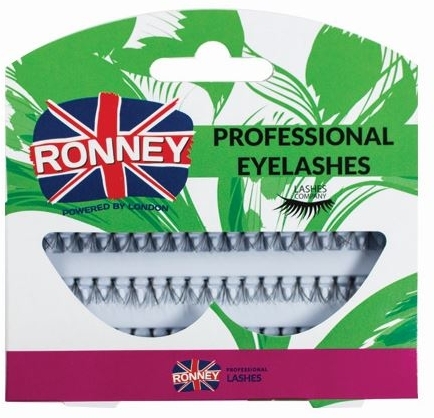 Набор пучковых ресниц, 10 мм - Ronney Professional Eyelashes 00033 — фото N1