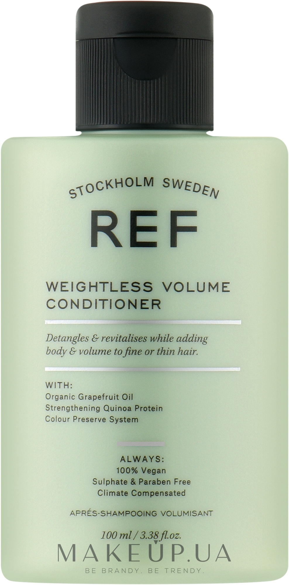 Кондиціонер для об'єму волосся, рН 3.5 - REF Weightless Volume Conditioner (міні) — фото 100ml