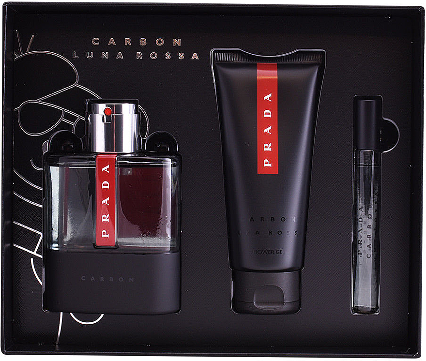 prada luna rossa carbon gift set 100ml