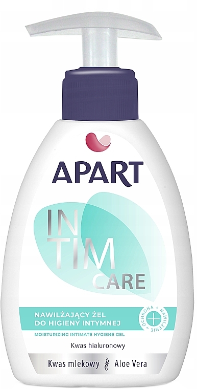 Зволожувальний гель для інтимної гігієни - Apart Natural Intim Care Moisturizing Intimate Hygiene Gel — фото N1