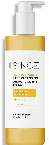 Очищувальна олія для обличчя - Sinoz Perfect Purity Face Cleansing Oil for All Skin Types — фото N1