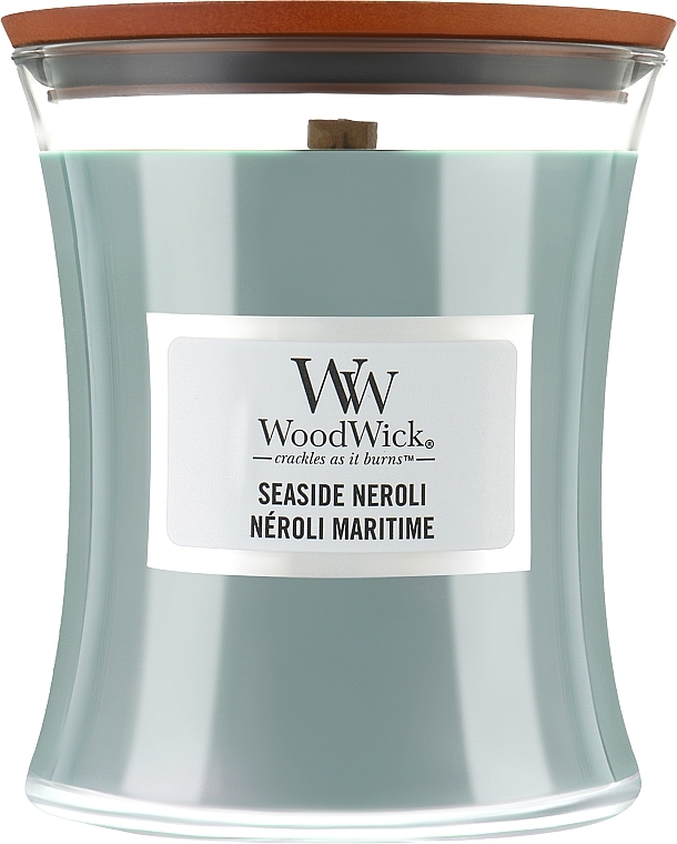 Ароматична свічка у склянці - WoodWick Candle Seaside Neroli