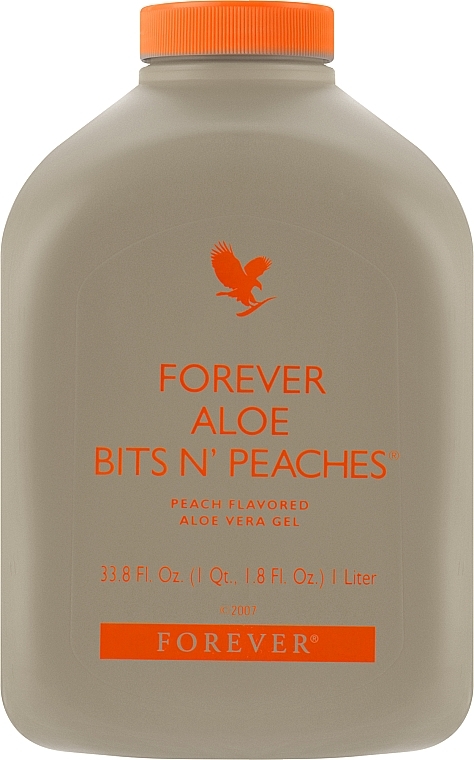 Гель питний "Алое з персиком" - Forever Living Peach Flavored Aloe Vera Gel — фото N1