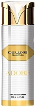 Парфумерія, косметика Спрей для тіла - Deluxe Collection Adore Body Spray