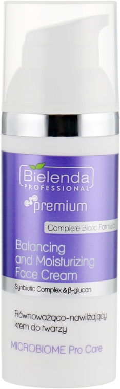 Балансуючий і зволожуючий крем для обличчя - Bielenda Professional Microbiome Pro Care Balancing And Moisturizing Face Cream — фото N1