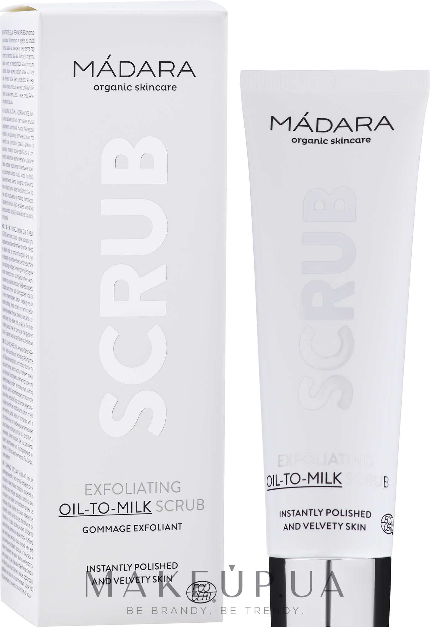Скраб отшелушивающий "Oil-To-Milk" - Madara Cosmetics Exfoliating Scrub "Oil-To-Milk" — фото 60ml