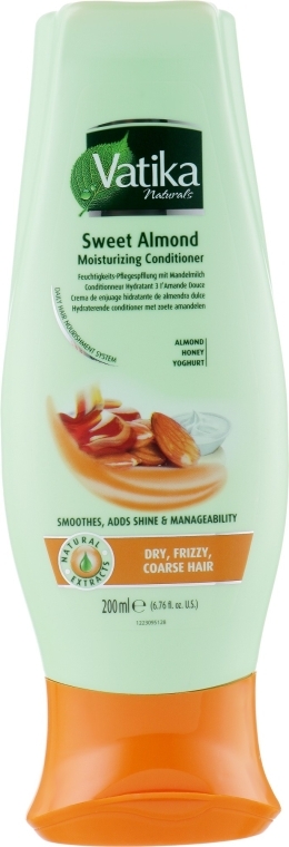 Кондиціонер для волосся "Зволожувальний" - Dabur Vatika Sweet Almond Conditioner
