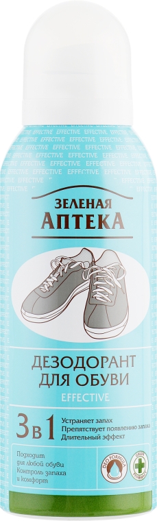 Дезодорант для обуви устранение запаха Effective - Зеленая аптека