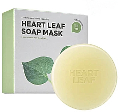 Духи, Парфюмерия, косметика Мыло-маска из листьев сердца - SKIN1004 Zombie Beauty Heart Leaf Soap Mask