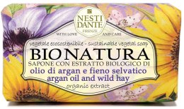 Парфумерія, косметика Мило "Олія аргани та альпійські трави" - Nesti Dante Bionatura Argan Oil & Hay Soap