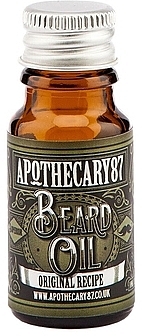 Масло для бороды - Apothecary 87 Original Recipe Beard Oil — фото N1