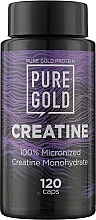 Парфумерія, косметика Креатин моногідрат у капсулах, 120 шт. - PureGold Creatine Monohydrate