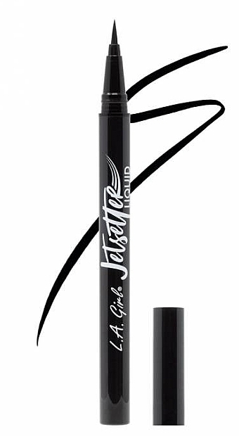 Жидкая подводка для глаз - L.A. Girl Jetsetter Liquid Eyeliner — фото N2