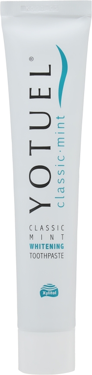 Отбеливающая зубная паста - Yotuel Classic Mint Whitening Toothpaste — фото N2