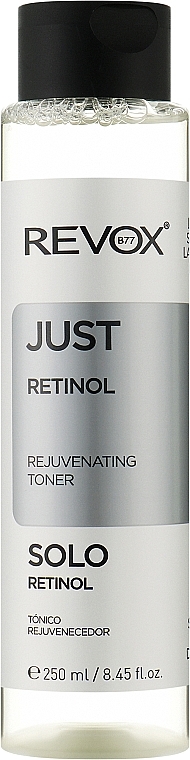 Омолоджуючий тонер для обличчя та шиї з ретинолом - Revox B77 Just Retinol Toner