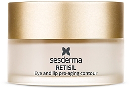 Парфумерія, косметика Крем для шкіри навколо очей і губ - SesDerma Laboratories Retisil Eye And Lip Cream