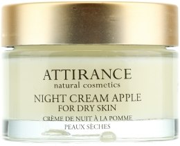 Духи, Парфюмерия, косметика Ночной крем для сухой кожи Яблоко - Attirance Apple Night Face Cream for Dry Skin