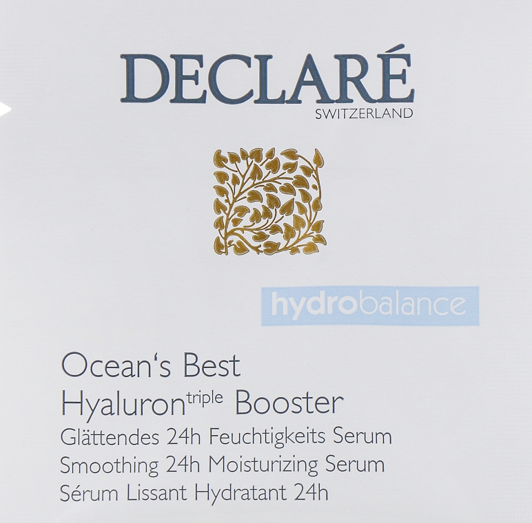 Гиалуроновый бустер для лица - Declare Hydro Balance Ocean's Best Hyaluron Booster (пробник)