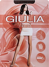 Колготки для жінок "Like" 20 Den, cappuccino - Giulia — фото N1