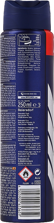 Дезодорант антиперспірант спрей - NIVEA MEN Stress Protect 48hr Anti-Perspirant Spray — фото N4