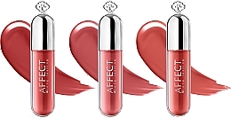 Набор - Affect Cosmetics Desert Wonders 3 Mini Liquids Lipsticks Set (lipstick/3x1,8ml) — фото N2