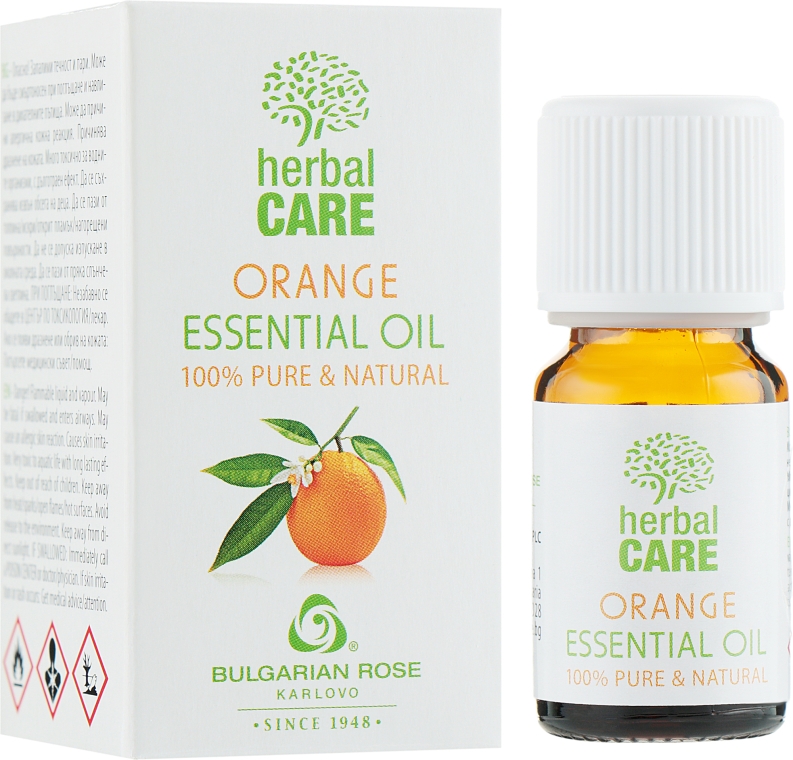 Апельсиновое эфирное масло - Bulgarian Rose Essential Oil — фото N1