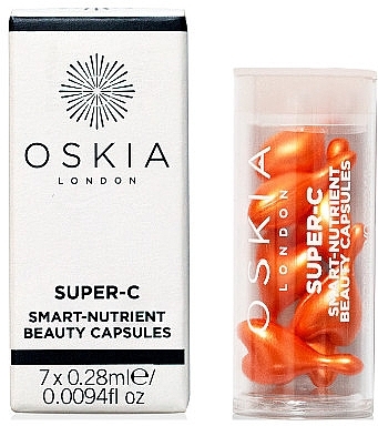 Живильні капсули з вітаміном C - Oskia Super C Smart Nutrient Beauty Capsules (міні) — фото N1