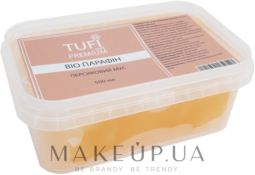 Парафин - Tufi Profi Premium Delicate Touch — фото Персиковый мусс