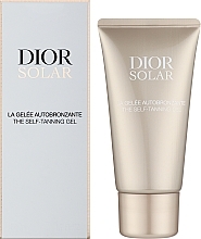 Гель-автозасмага для обличчя - Dior Solar The Self-Tanning Gel For Face — фото N2