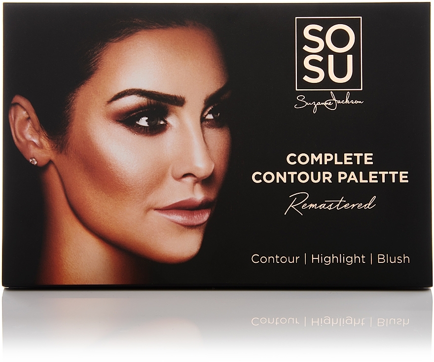 Палетка для контурування обличчя - Sosu by SJ Magnetic Refillable Complete Contour Palette — фото N2